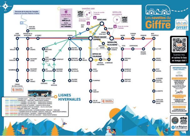 Les navettes en été