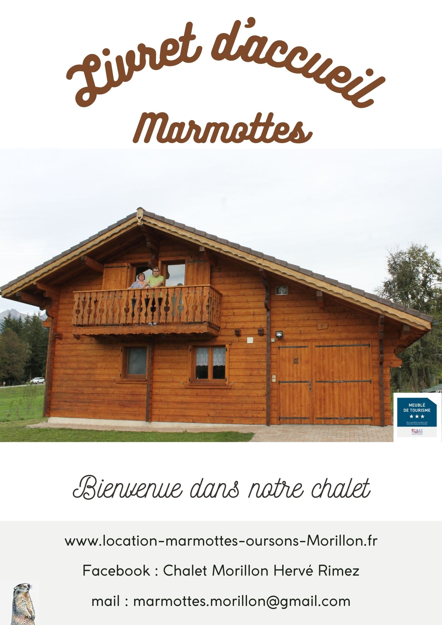 Livret accueil chalet