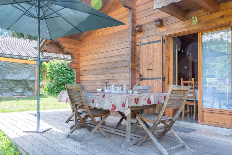 Terrasse - aperçu intérieur chalet